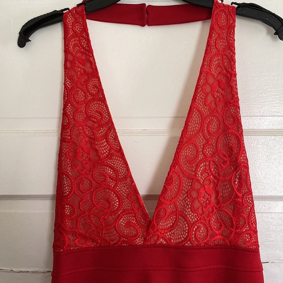 Red Cocktail Dress - Picture 2 of 8